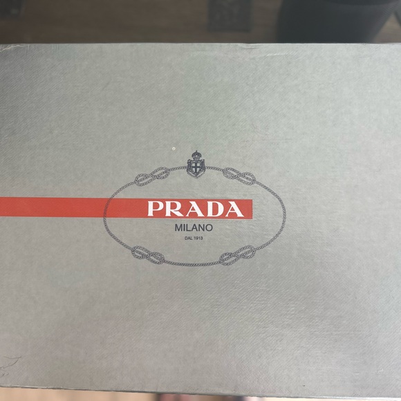 Prada Black Leather Wedge Boots - Calzature Donna Napa Sport - Picture 1 of 11